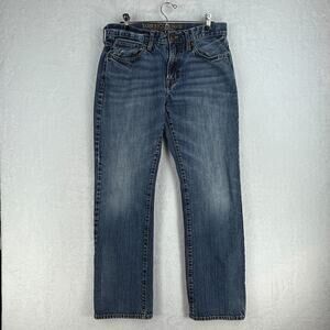 American Eagle Jeans Mens 31x32(tag) 33x29.5 Original Straight 100% Cotton